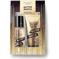 Набор парфюмированный спрей и лосьон для тела Victoria`s Secret Glitter Hustle Fragrance Mist & Lotion Set 